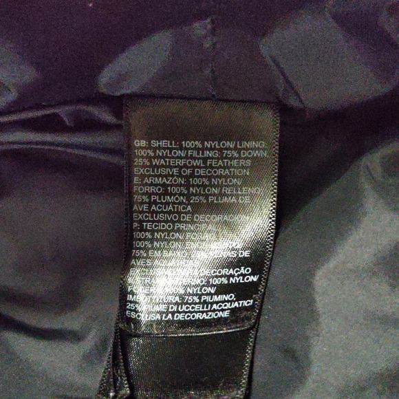 The North Face Black Puffer Size Small - Picture 7 of 9